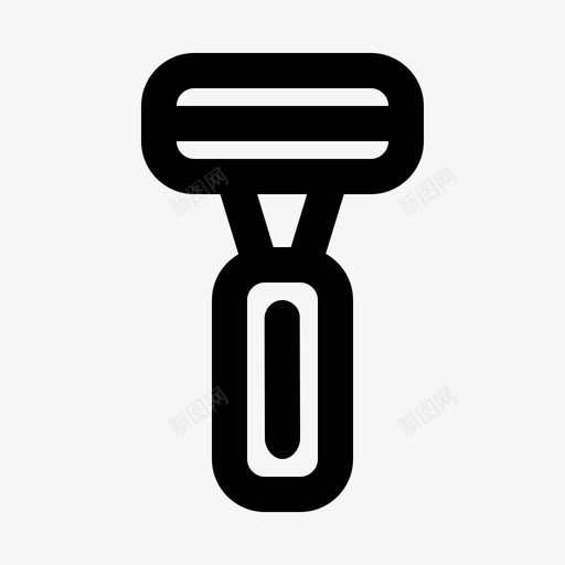 安全剃须刀理发店美容图标svg_新图网 https://ixintu.com 剃须刀 安全 工具 理发店 生产线 美容 设备