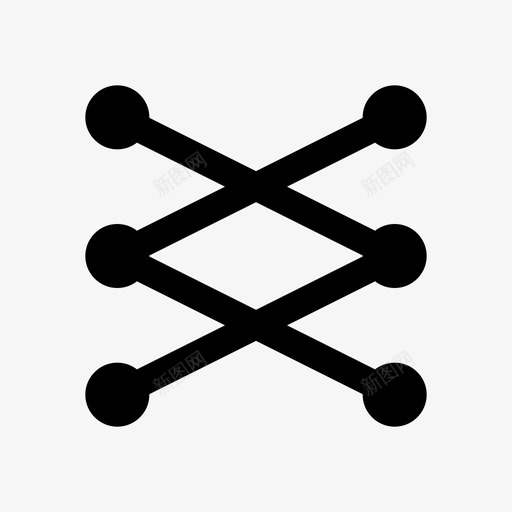 链接图数据可视化图标svg_新图网 https://ixintu.com 可视化 数据 链接