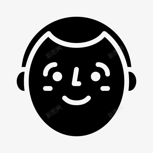伙计快乐的人1雕文图标svg_新图网 https://ixintu.com 伙计 快乐的人1 雕文