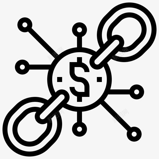 奖励比特币区块图标svg_新图网 https://ixintu.com 交易 区块 奖励 比特 矿工