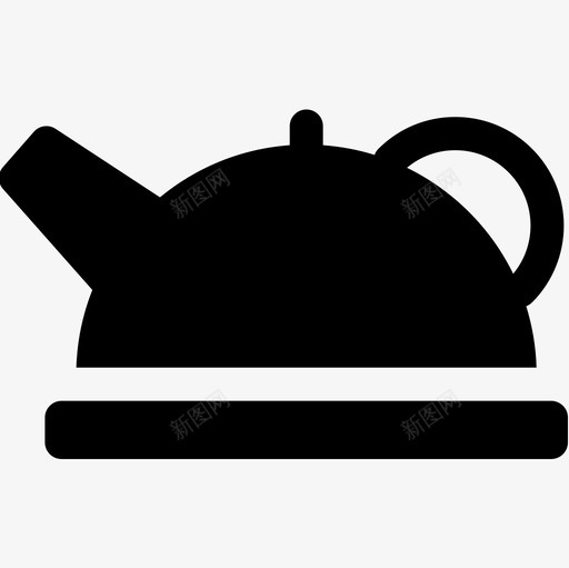 茶壶家和生活25装满图标svg_新图网 https://ixintu.com 家和生活25 茶壶 装满