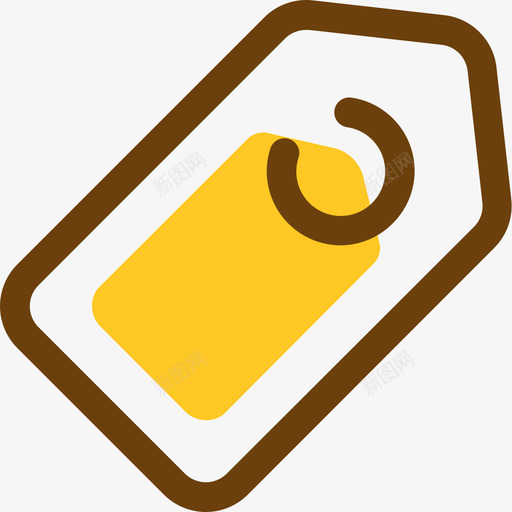 标签svg_新图网 https://ixintu.com 标签 挂牌 标价 牌子 tag 线性 扁平 多色 简约 精美 圆润