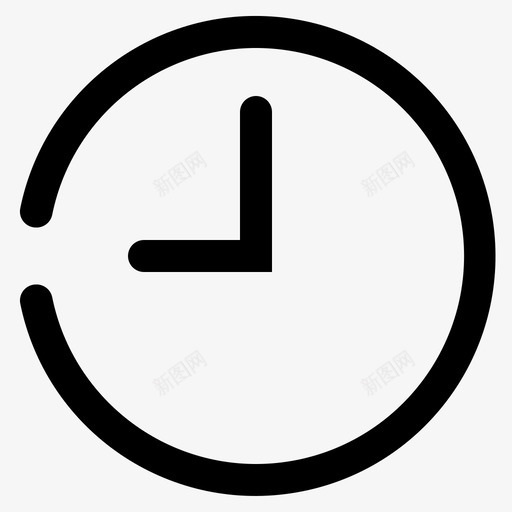 时钟电子时间图标svg_新图网 https://ixintu.com 手表 时钟 时间 独有 电子 计时器
