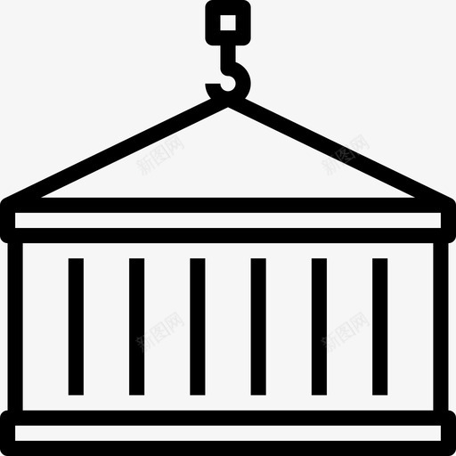 起重机建筑设备图标svg_新图网 https://ixintu.com 工具 建筑 翻新 设备 起重机