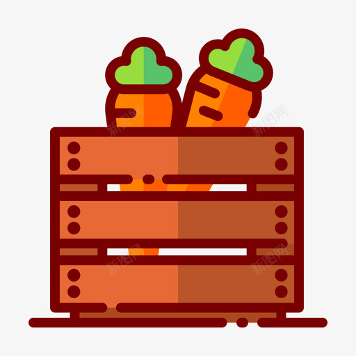 收获耕作70线性颜色图标svg_新图网 https://ixintu.com 收获 线性 耕作 颜色