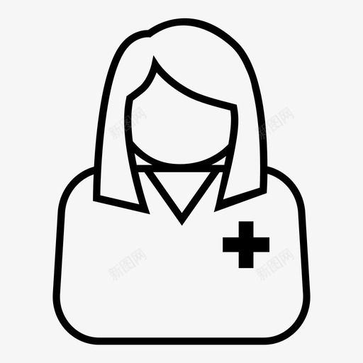 护士护理人员医疗保健图标svg_新图网 https://ixintu.com 人员 供应商 利益 医疗 医疗保健 医院 护士 护理 相关者