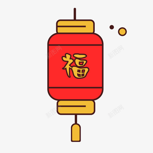 长灯笼svg_新图网 https://ixintu.com 长灯笼