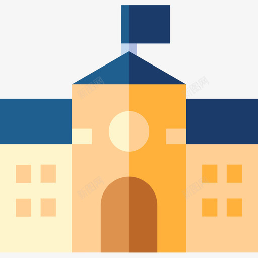 学校城市17号楼公寓图标svg_新图网 https://ixintu.com 17号楼 公寓 城市 学校