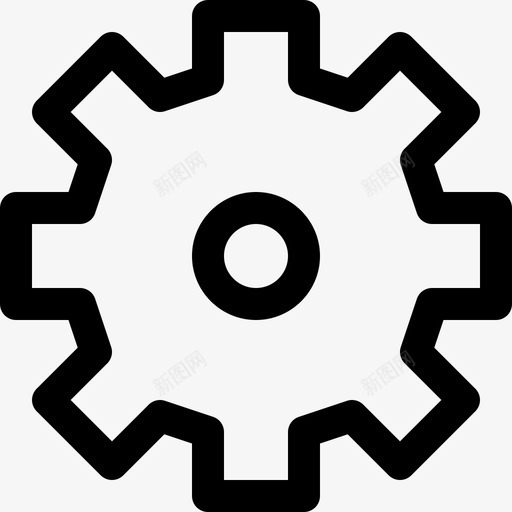 设置界面选项图标svg_新图网 https://ixintu.com 界面 网络图标 设置 设置档位 选项