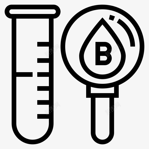 血液测试医学176线性图标svg_新图网 https://ixintu.com 医学 测试 线性 血液