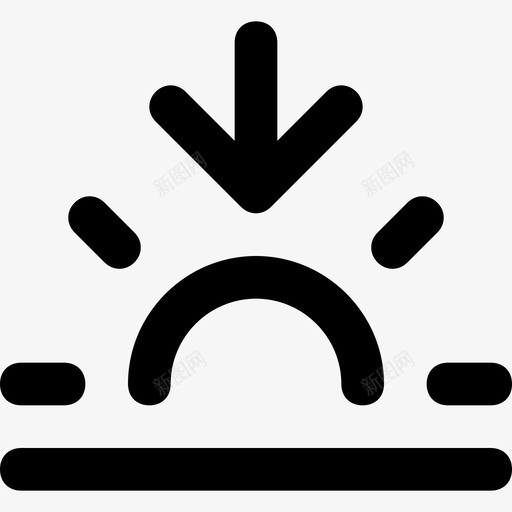 sunsetsvg_新图网 https://ixintu.com sunset