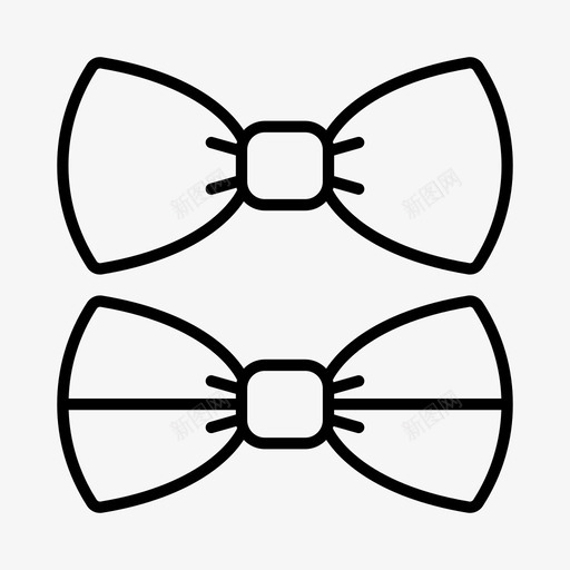 采购产品蝴蝶结领结配件图标svg_新图网 https://ixintu.com 产品 时尚 蝴蝶结 配件 采购 领结