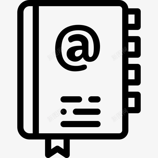议程数字服务8线性图标svg_新图网 https://ixintu.com 数字 服务 线性 议程