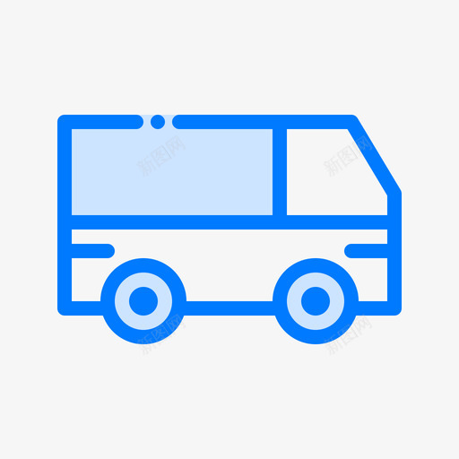 货车19号车蓝色图标svg_新图网 https://ixintu.com 19号车 蓝色 货车