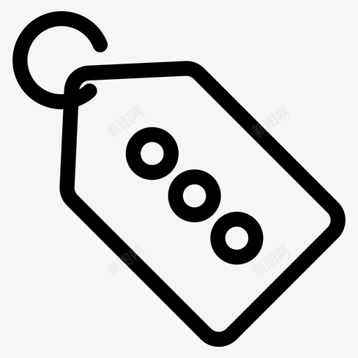 标签书签标记图标svg_新图网 https://ixintu.com 书签 价格 标签 标记 电子商务