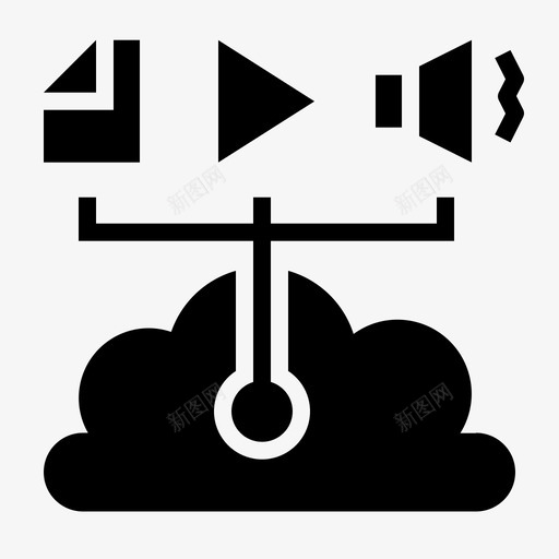 在线资源教育在线学习图标svg_新图网 https://ixintu.com 在线学习 在线学习系统字形 在线资源 教育 课程