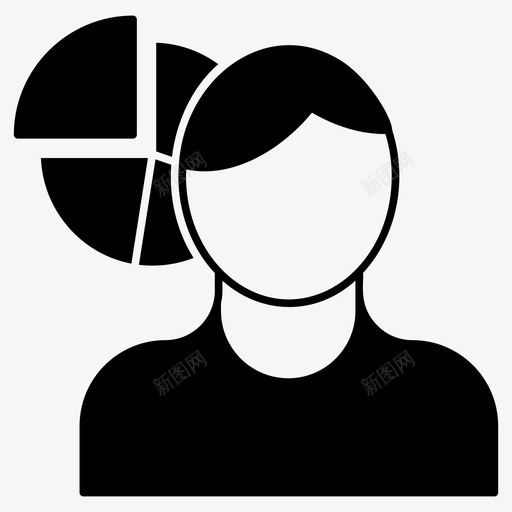 商业分析师商人经济学家图标svg_新图网 https://ixintu.com 商业分析师 商业和工作字形向量图标集 商人 经济学家 金融专家 首席收缩者