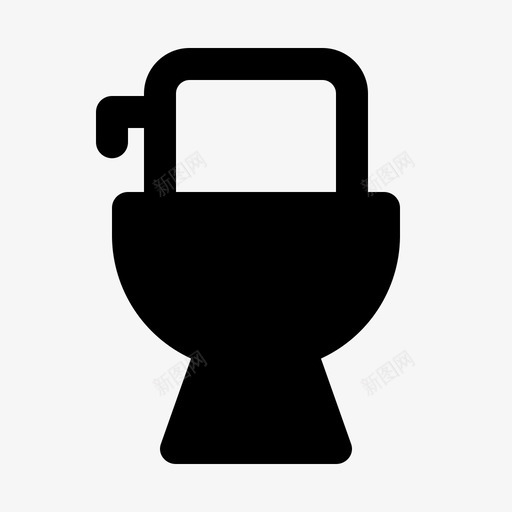 卫生间浴室家具图标svg_新图网 https://ixintu.com v2 卫生间 字形 家具 浴室