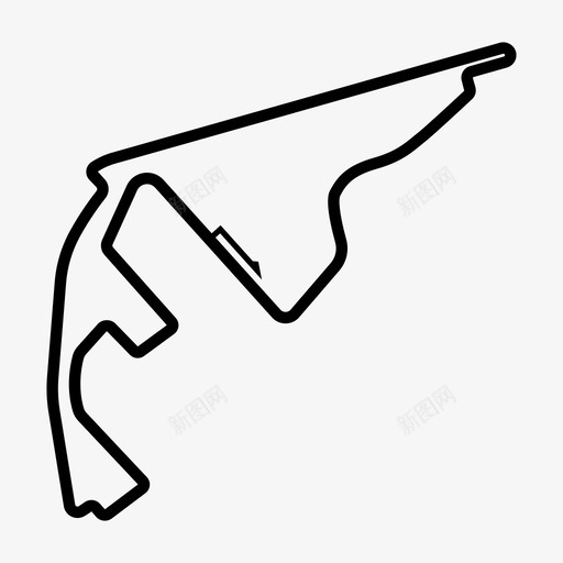 亚斯码头赛道阿布扎比一级方程式图标svg_新图网 https://ixintu.com f1 一级 亚斯 大奖赛 方程式 码头 赛车 赛道 阿布扎比