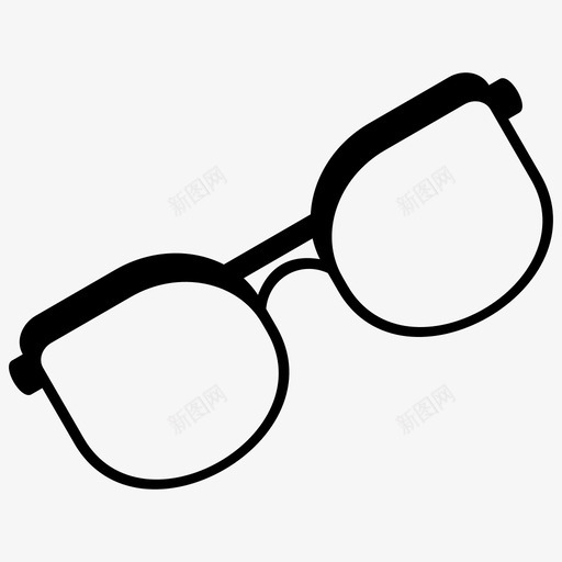 眼镜眼睛视力图标svg_新图网 https://ixintu.com 眼睛 眼镜 紫外线 视力
