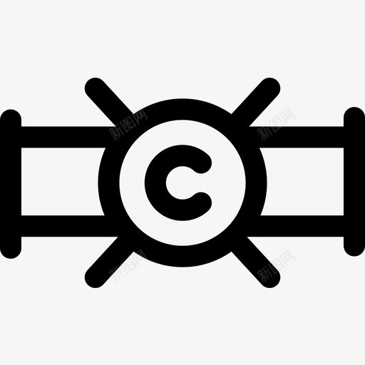 管道管道工15线性图标svg_新图网 https://ixintu.com 管道 管道工 线性