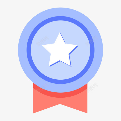 奖牌勋章svg_新图网 https://ixintu.com 奖牌勋章
