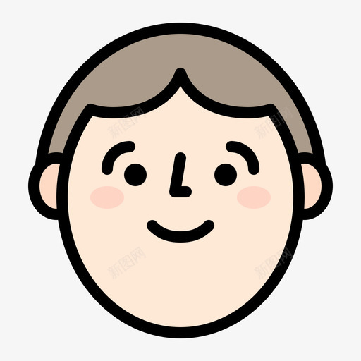 男人快乐的人3线性颜色图标svg_新图网 https://ixintu.com 快乐的人3 男人 线性颜色