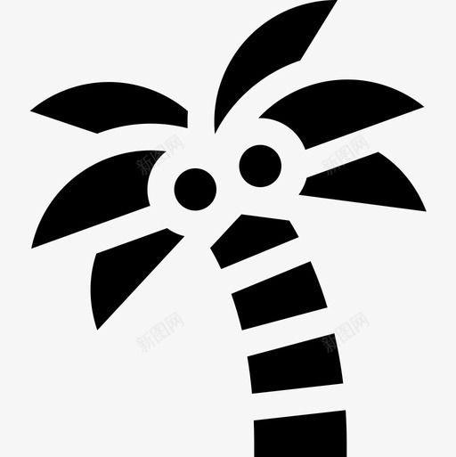 椰子树雷鬼31填充图标svg_新图网 https://ixintu.com 填充 椰子树 雷鬼