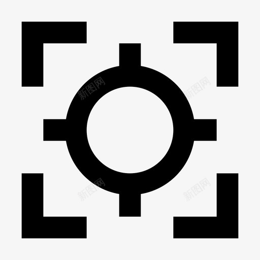 相机对焦对焦选择器图标svg_新图网 https://ixintu.com 24像素 印刷 对焦 工具 平面设计 方块 相机 设计 轮廓 选择器 造型