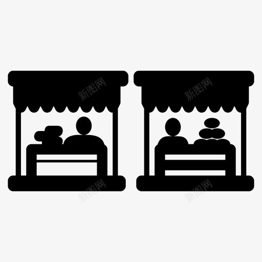 市场集市购买图标svg_新图网 https://ixintu.com 商店 市场 购买 贸易 集市