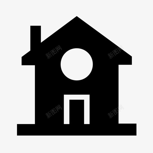 住宿家旅馆图标svg_新图网 https://ixintu.com 住宿 家 小屋 度假村 房子 旅馆