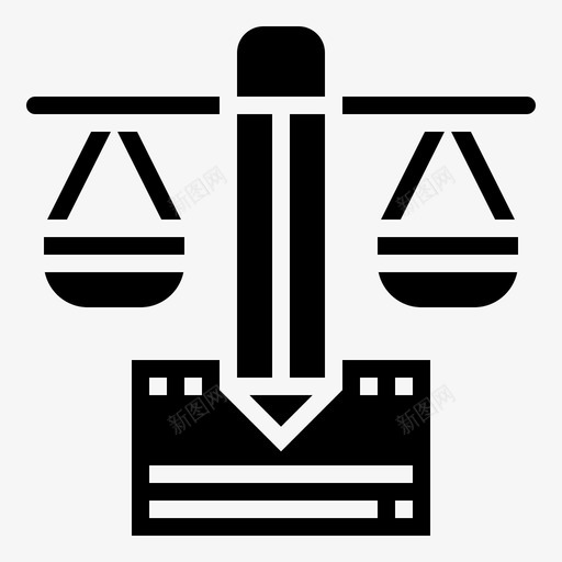 决策协议平衡图标svg_新图网 https://ixintu.com glyph1 决策 协议 平衡 投资 管理 节约 规模