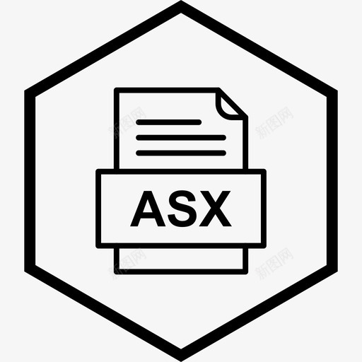 asx文件文件文件类型格式图标svg_新图网 https://ixintu.com 41种 asx 文件 格式 类型