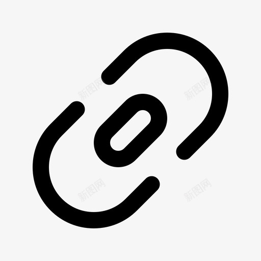 链接文本编辑1线性图标svg_新图网 https://ixintu.com 文本 线性 编辑 链接