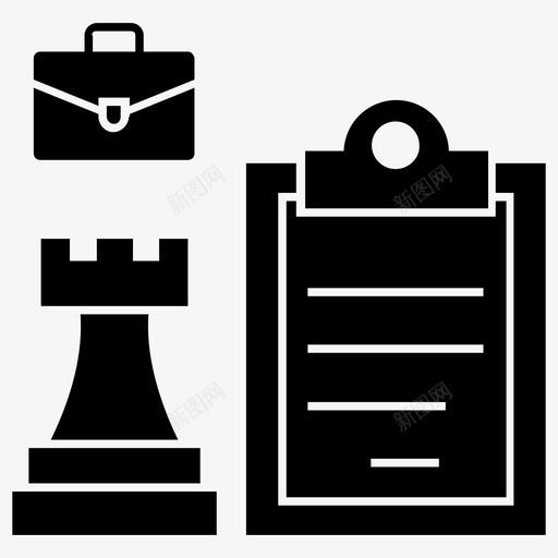企业管理国际象棋商业战略企业战略图标svg_新图网 https://ixintu.com 企业战略 企业管理 国际象棋商业战略 大战略 战略管理 领域概念集字形矢量图标
