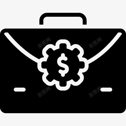 商业案例附件沉箱图标svg_新图网 https://ixintu.com 商业 契约 案例 沉箱 附件