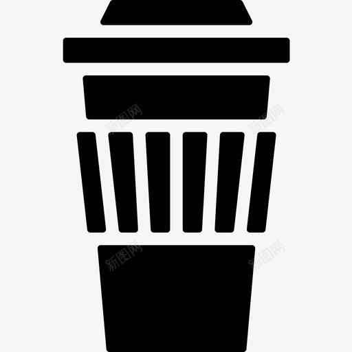 咖啡杯机场94加满图标svg_新图网 https://ixintu.com 加满 咖啡杯 机场94