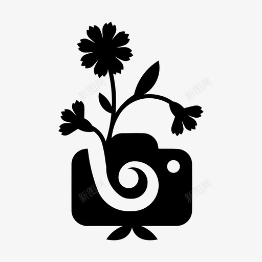 带有矢车菊花的女性照相机摄影师背包草图标svg_新图网 https://ixintu.com 包草 女性 小草icon 带有 摄影师 照相机 矢车 背包 花的 菊花