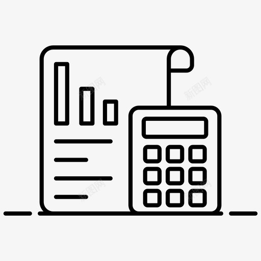 会计簿记业务报告图标svg_新图网 https://ixintu.com 业务 会计 向量 图标 报告 簿记 营销 财务 财务会计