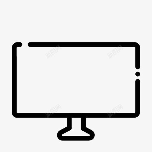 监视器计算机设备图标svg_新图网 https://ixintu.com ui-ux 小工 工具 收集 监视器 计算机 设备 集集