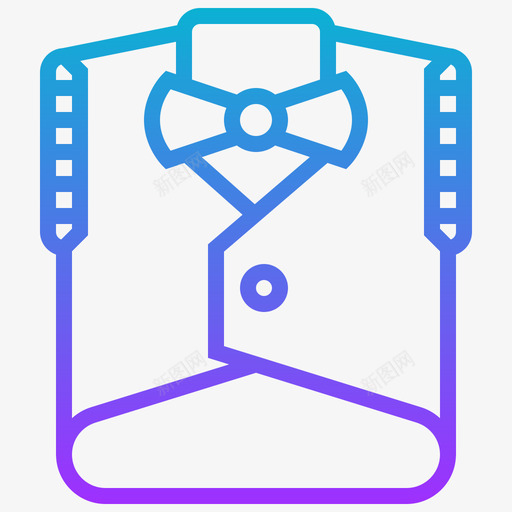服装宠物店72梯度图标svg_新图网 https://ixintu.com 宠物 服装 梯度