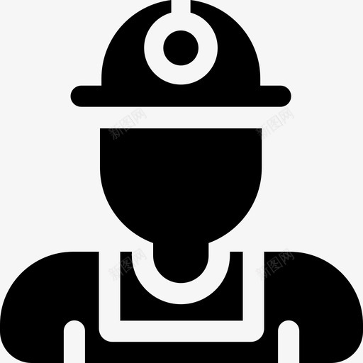 工人工作和职业化身2填充图标svg_新图网 https://ixintu.com 化身 填充 工人 工作 职业 职业化
