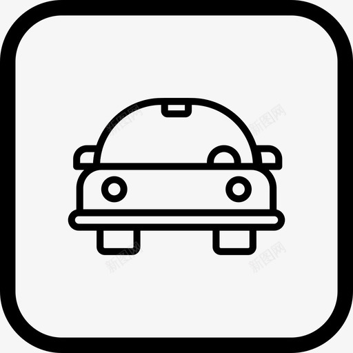 卡通汽车汽车通用汽车图标svg_新图网 https://ixintu.com 卡通 汽车 通用