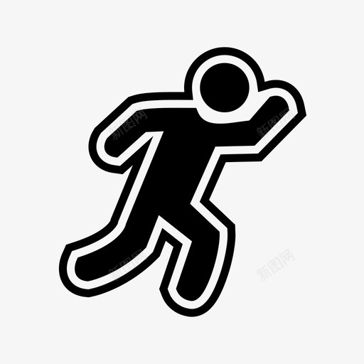 跑步者运动员马拉松图标svg_新图网 https://ixintu.com 跑步 跑步者 运动员 运动和游戏 马拉松