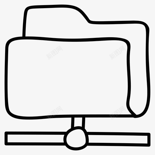 共享文件夹数据网络文件夹网络图标svg_新图网 https://ixintu.com api seo 共享 向量 数据 数据网 文件 文件夹 网络 远程 集成