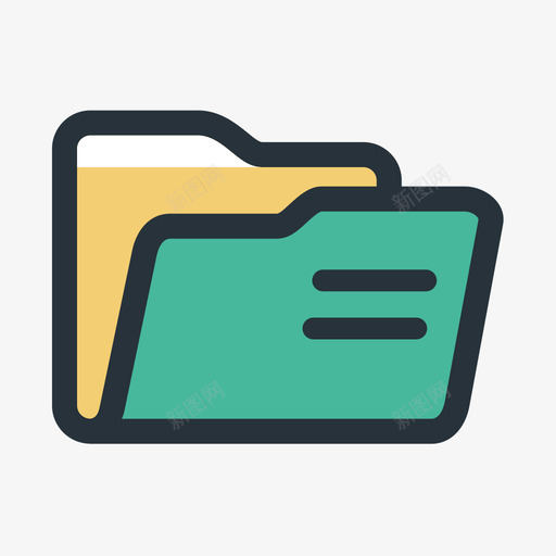 色块-文件夹svg_新图网 https://ixintu.com 色块-文件夹 9