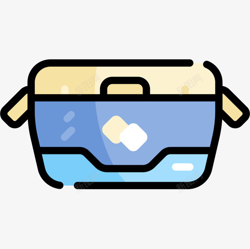 便携式冰箱游泳池9线性颜色图标svg_新图网 https://ixintu.com 便携式 冰箱 游泳池 线性 颜色