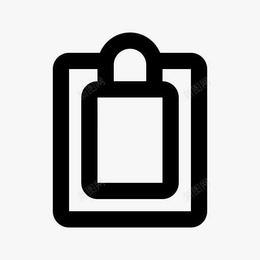 剪贴板制造31线性图标svg_新图网 https://ixintu.com 制造31 剪贴板 线性