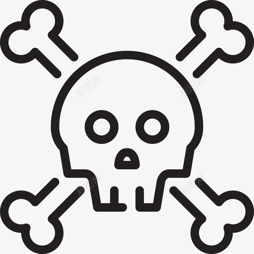 skullsvg_新图网 https://ixintu.com skull