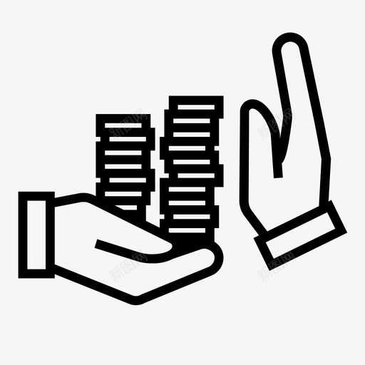 反贿赂商业道德公司价值观图标svg_新图网 https://ixintu.com 价值观 公司 商业 腐败 行为准则 贿赂 道德